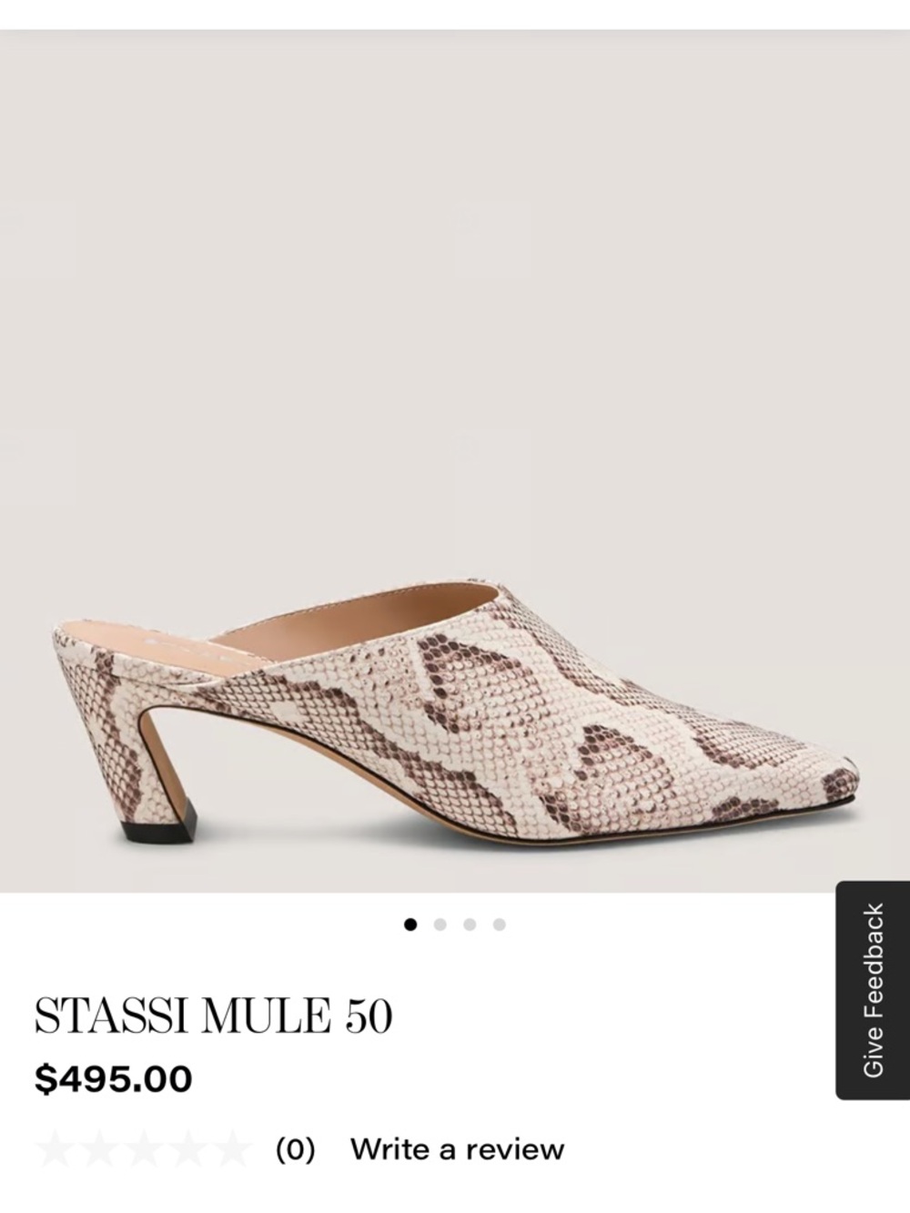 Stuart Weitzman STASSI MULE 50